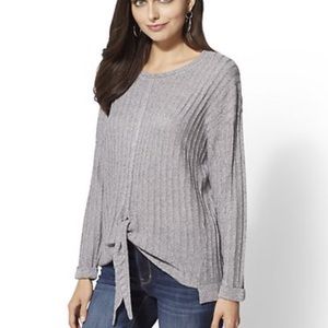 💔SOLD💔Soho Ribbed Knit Soft Scoop Neck